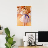 Dancer door Degas Poster (Thuiskantoor)