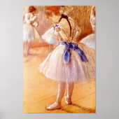 Dancer door Degas Poster (Voorkant)