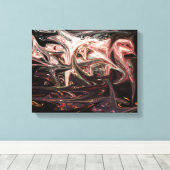 Dancer Dream Canvas Afdruk (Insitu (Houten vloer))
