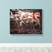 Dancer Dream Canvas Afdruk (Insitu (Houten vloer))