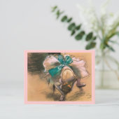 DANCER, EDGAR DEGAS BRIEFKAART (Staand voorkant)
