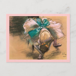 DANCER, EDGAR DEGAS BRIEFKAART