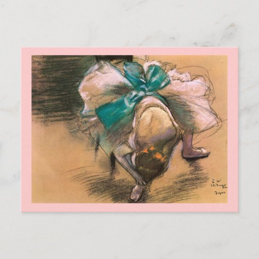 DANCER, EDGAR DEGAS BRIEFKAART (Voorkant)