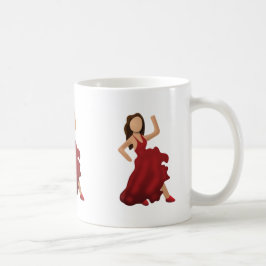 Dancer Emoji Koffiemok