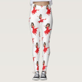 Dancer emoji leggings (Voorkant)
