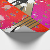 Dancer en gitaar cadeaupapier