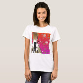 Dancer en gitaar t-shirt (Voorkant volledig)