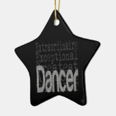 Dancer Extraordinaire Keramisch Ornament (Links)