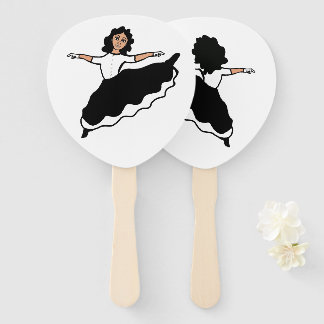 Dancer Fans BW #2 Handwaaier