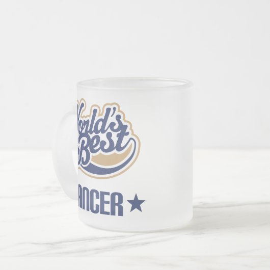 Dancer Gift (beste werelden) Matglas Koffiemok (Voorkant links)