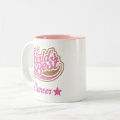 Dancer Gift (beste werelden) Tweekleurige Koffiemok (Voorkant links)