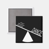 DANCER GIFT MAGNEET (Voorkant / Achterkant)