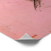 Dancer glijdt op haar schoen door Edgar Degas Poster (Hoek)