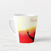 Dancer Greeting Sunrise Thunder Cove Latte Mok (Linkerhoek)