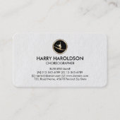 Dancer Icon Choreograaf Premium Visitekaartje (Voorkant)