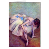 Dancer, in de  balletkunst, door Edgar Degas (Voorkant)