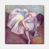 Dancer, in de  balletkunst, door Edgar Degas Magneet (Voorkant)