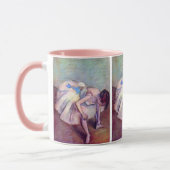 Dancer, in de  balletkunst, door Edgar Degas Mok (Links)