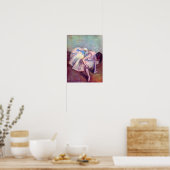 Dancer, in de  balletkunst, door Edgar Degas Poster (Keuken)