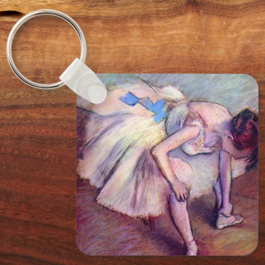 Dancer, in de  balletkunst, door Edgar Degas Sleutelhanger (Voorkant)