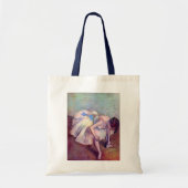 Dancer, in de  balletkunst, door Edgar Degas Tote Bag (Voorkant)