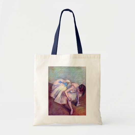 Dancer, in de  balletkunst, door Edgar Degas Tote Bag (Voorkant)