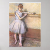 Dancer in de bar, c. 1880, Edgar Degas Poster (Voorkant)