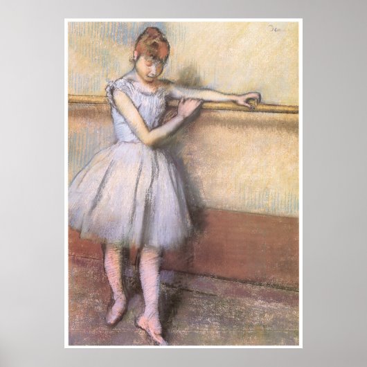 Dancer in de bar, c. 1880, Edgar Degas Poster (Voorkant)