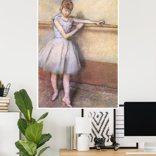 Dancer in de bar, c. 1880, Edgar Degas Poster (Thuiskantoor)