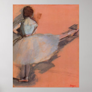 Dancer in de bar door Edgar Degas,  ballet Poster