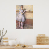 Dancer in de bar door Edgar Degas,  ballet Poster (Keuken)