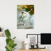 Dancer in de groenen - Edgar Degas Poster (Thuiskantoor)