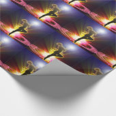 Dancer in de schijnwerpers cadeaupapier (Hoek)