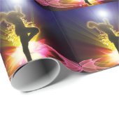 Dancer in de schijnwerpers cadeaupapier (Rol Hoek)