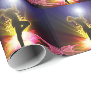 Dancer in de schijnwerpers cadeaupapier