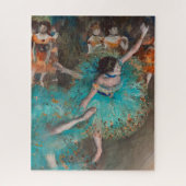 Dancer in Green, Swaying Dancer door Edgar Degas Legpuzzel (Verticaal)