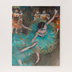 Dancer in Green, Swaying Dancer door Edgar Degas Legpuzzel