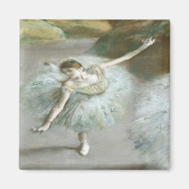 Dancer in Groen door Edgar Degas Magneet
