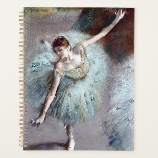 Dancer in Groen door Edgar Degas Planner (Voorkant)