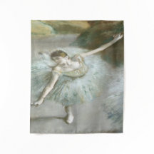 Dancer in Groen door Edgar Degas