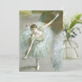 Dancer in Groen | Edgar Degas (Staand voorkant)
