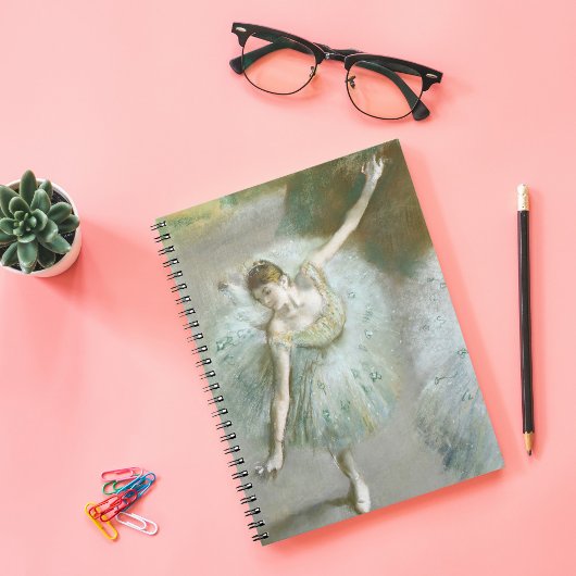 Dancer in Groen | Edgar Degas Notitieboek