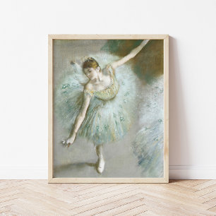Dancer in Groen   Edgar Degas Poster