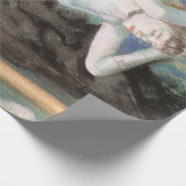 Dancer in haar kleedkamer door Edgar Degas Cadeaupapier (Hoek)