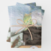 Dancer in haar kleedkamer door Edgar Degas Inpakpapier Vel (In situ)