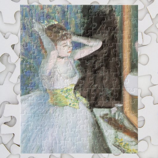Dancer in haar kleedkamer door Edgar Degas Legpuzzel