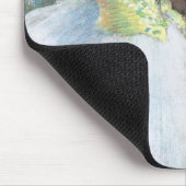 Dancer in haar kleedkamer door Edgar Degas Muismat (Hoek)