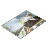 Dancer in haar kleedkamer door Edgar Degas Notitieboek (Linkerzijde)