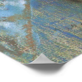 Dancer in haar kleedkamer door Edgar Degas Poster (Hoek)