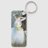 Dancer in haar kleedkamer door Edgar Degas Sleutelhanger (Achterkant)